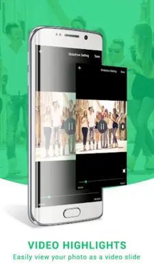 Photo Album - Slideshow Music android App screenshot 1